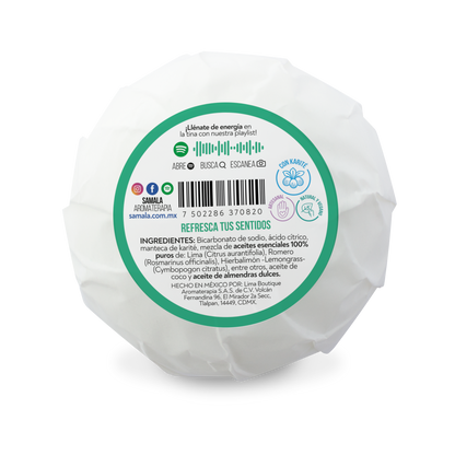 Bomba Efervescente de Baño Samala 120 g