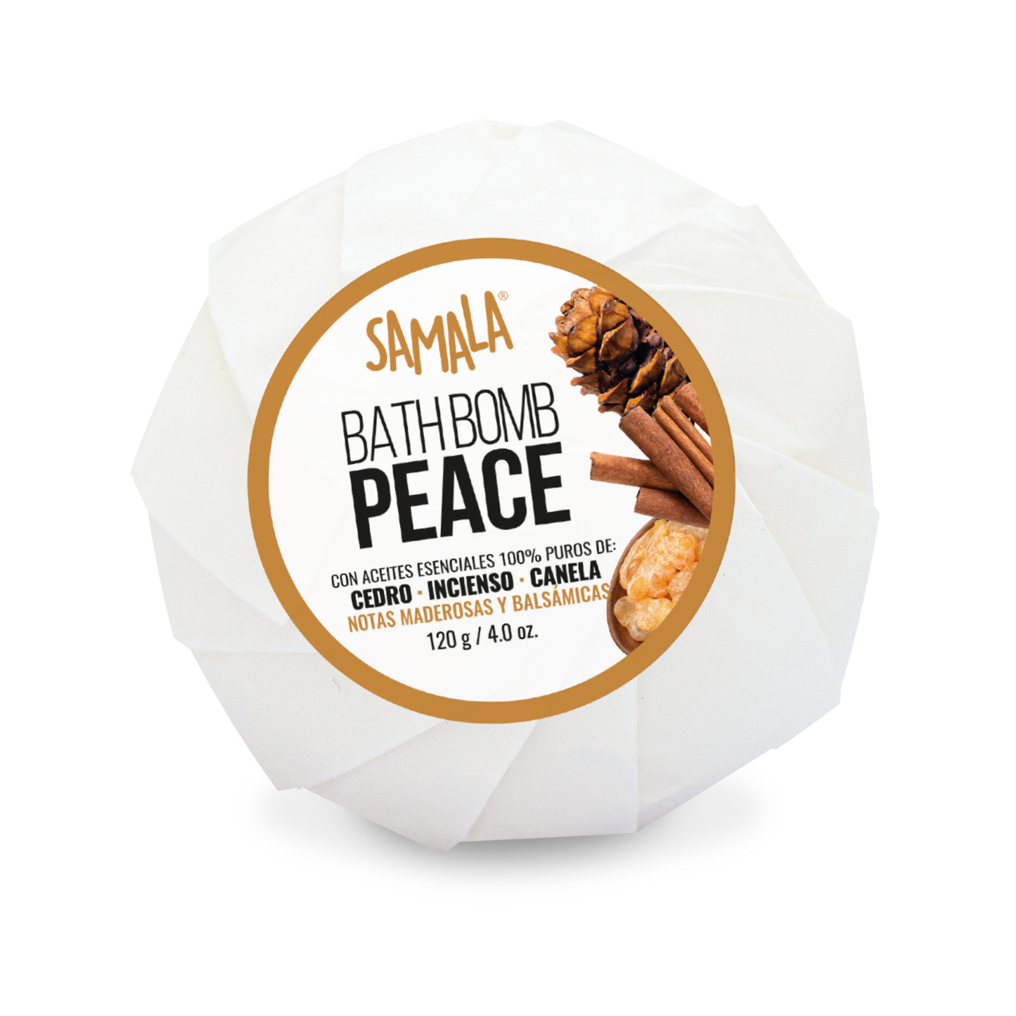 Bomba Efervescente de Baño Samala 120 g