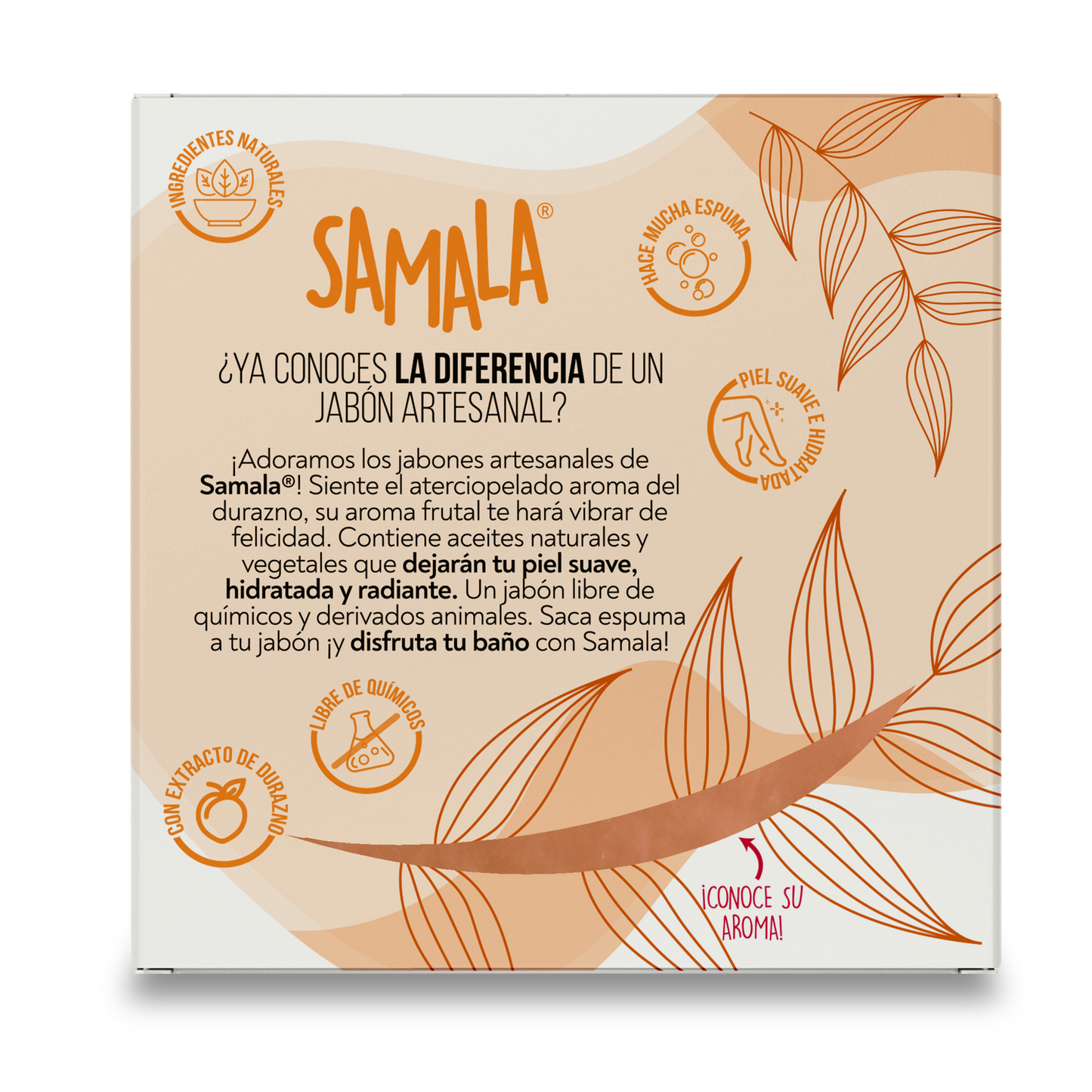 Jabón Artesanal Natural Samala 100 g