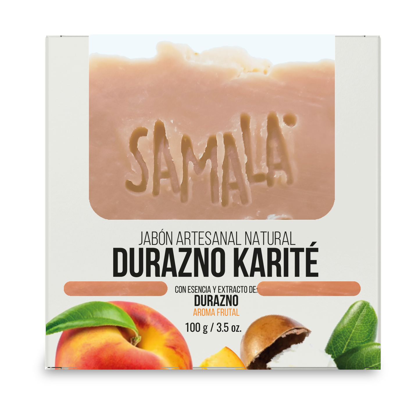 Jabón Artesanal Natural Samala 100 g