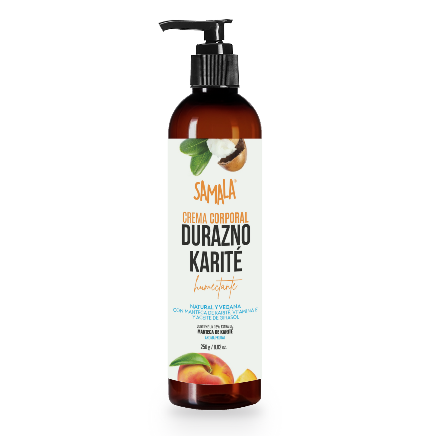 Crema Humectante Artesanal Samala 250 g