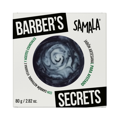 Jabón Artesanal para Afeitar Barber´s Secrets Samala 80 g
