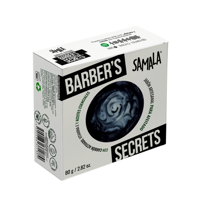Jabón Artesanal para Afeitar Barber´s Secrets Samala 80 g