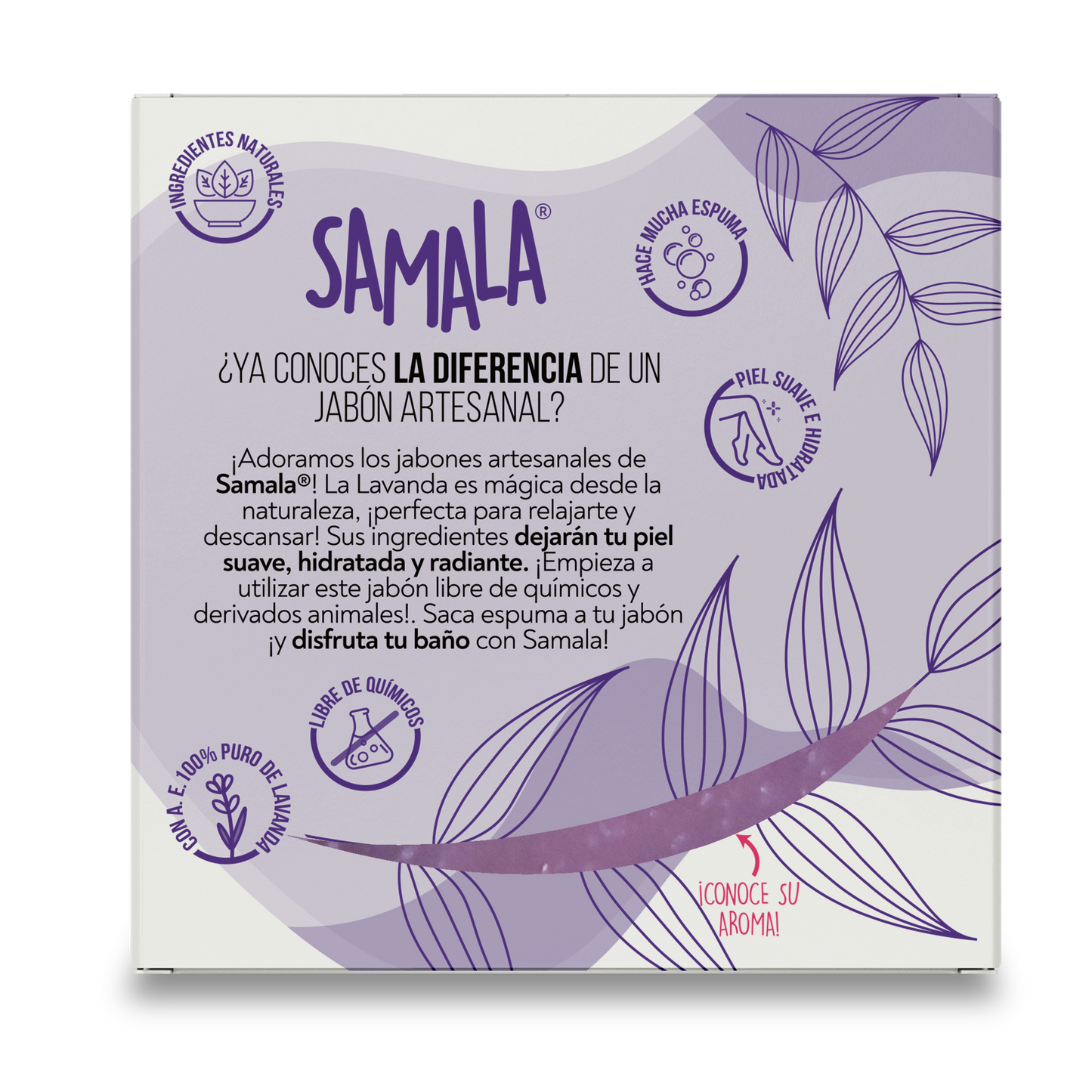 Jabón Artesanal Natural Samala 100 g