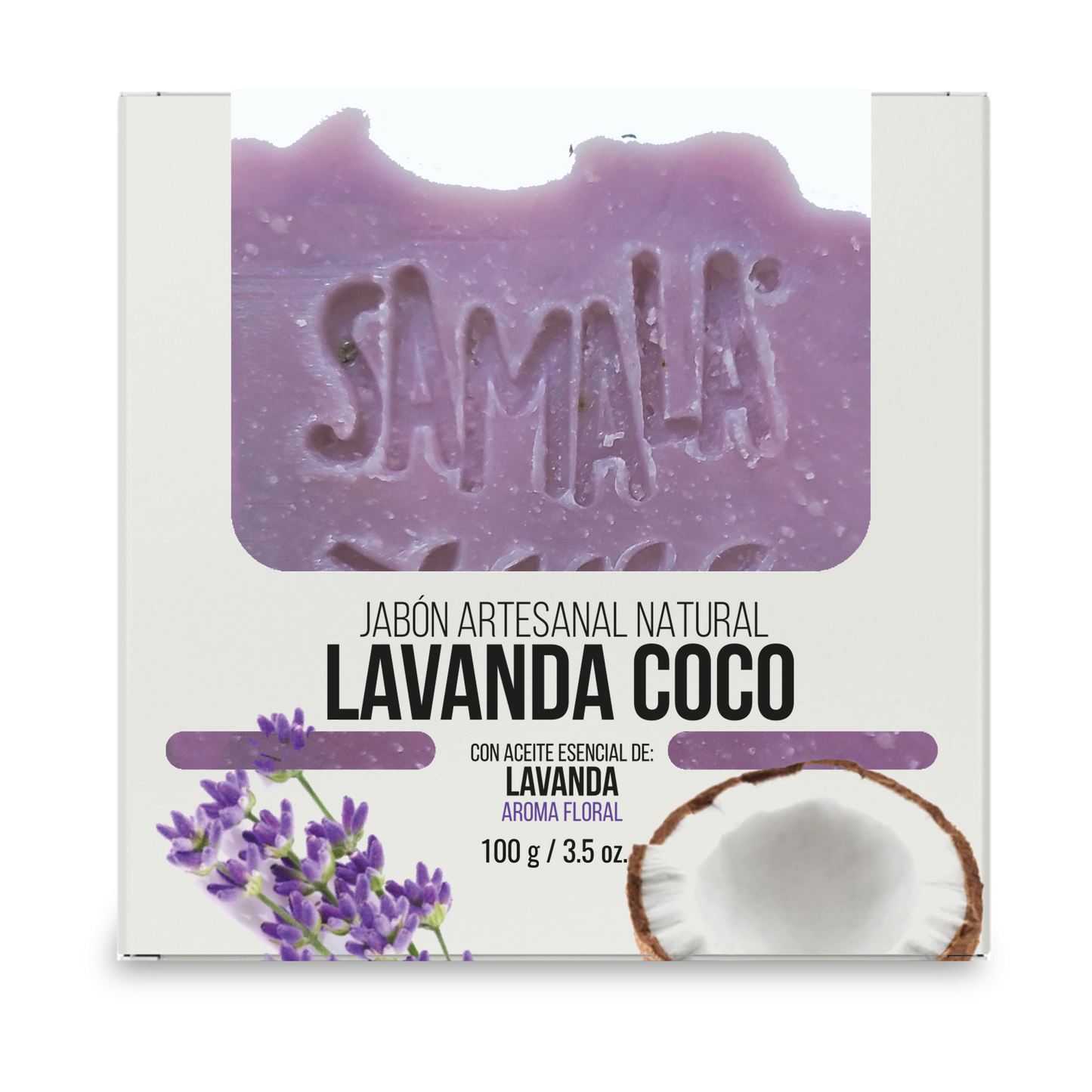 Jabón Artesanal Natural Samala 100 g