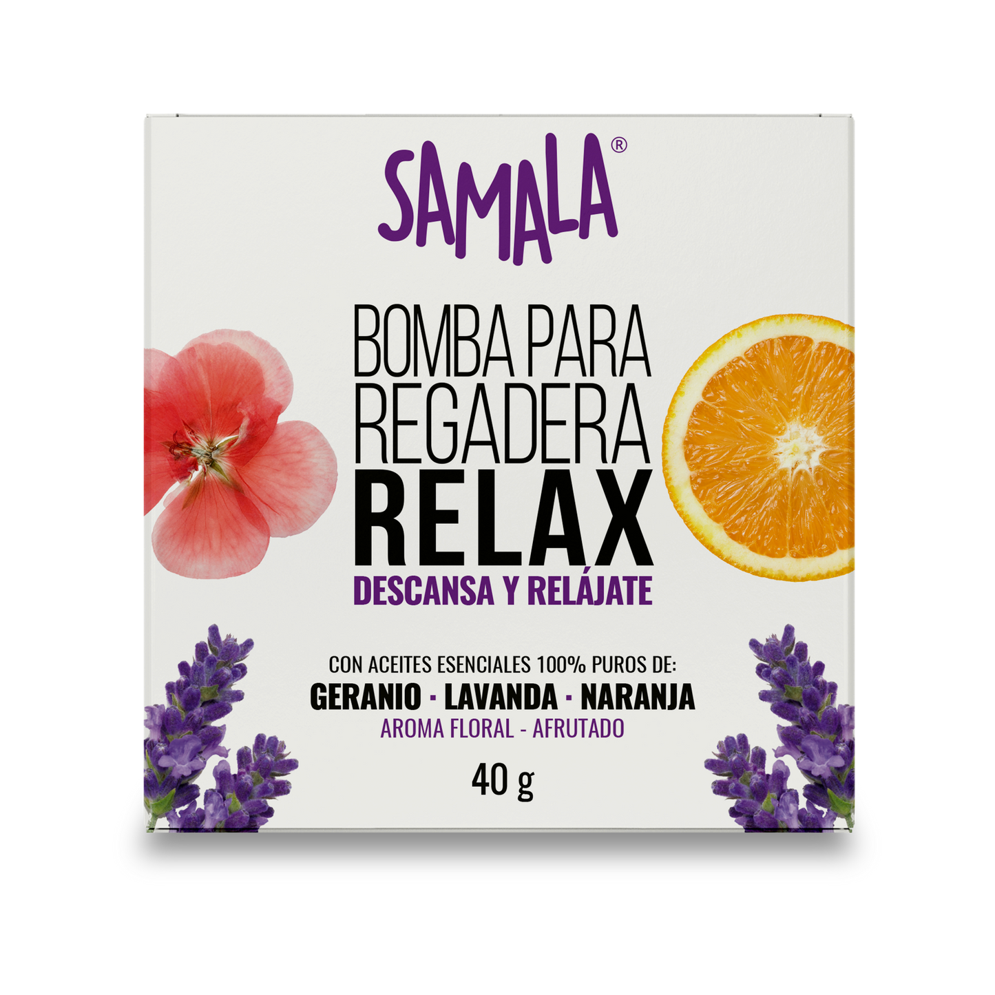 Bomba para Regadera Samala 40 g