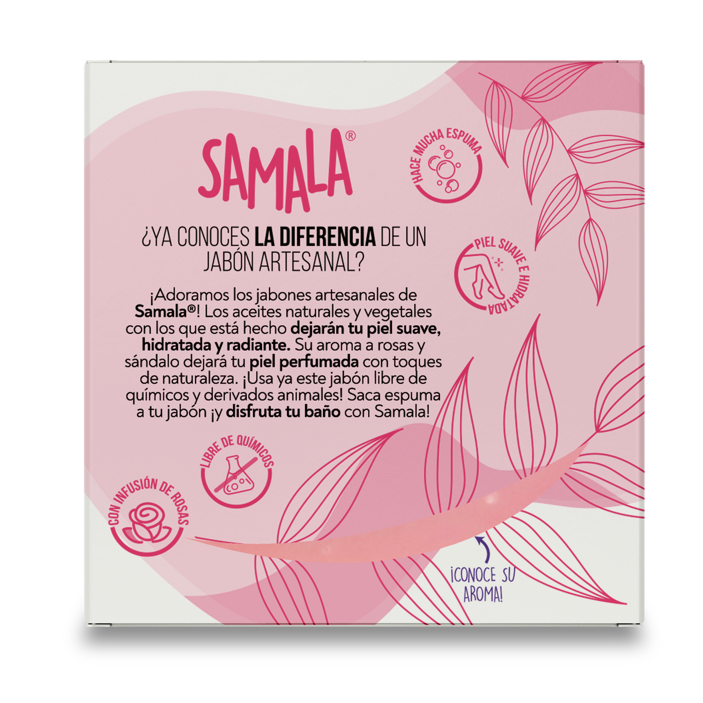 Jabón Artesanal Natural Samala 100 g