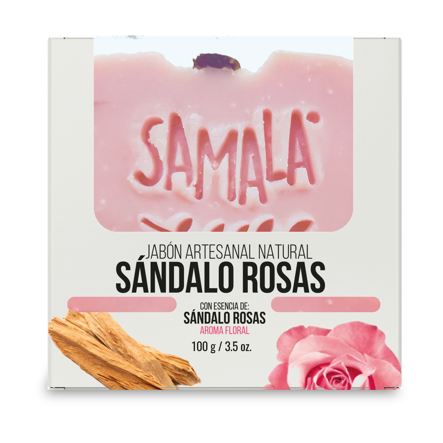 Jabón Artesanal Natural Samala 100 g