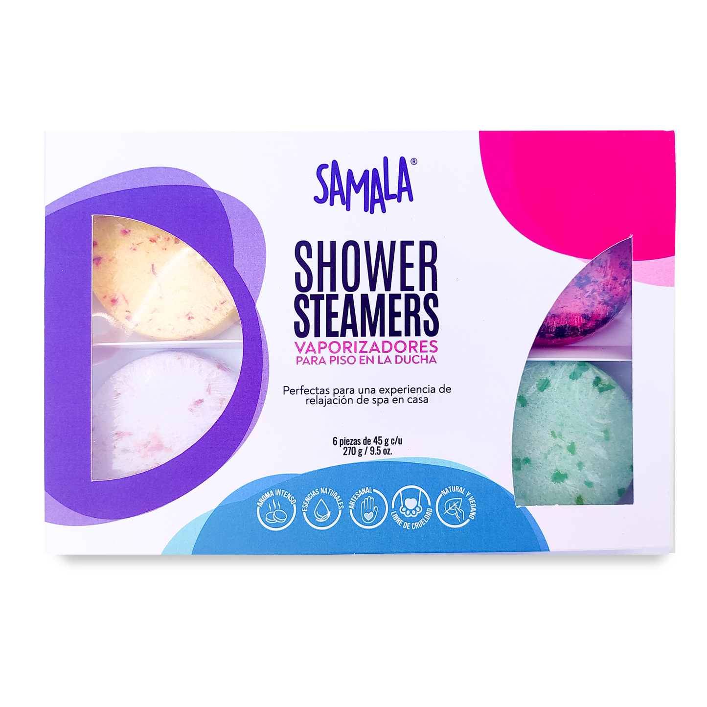 Shower Steamers Samala 6 pack