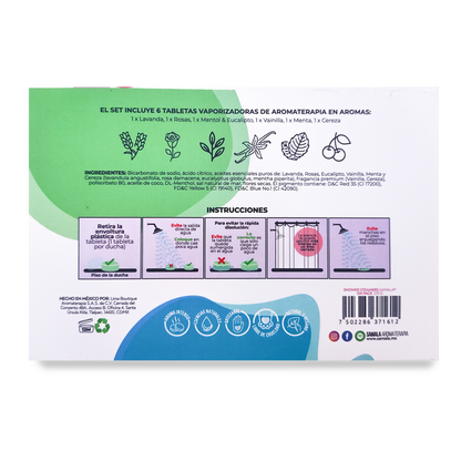 Shower Steamers Samala 6 pack