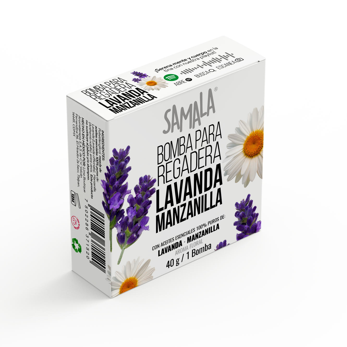 Bomba para Regadera Samala 40 g